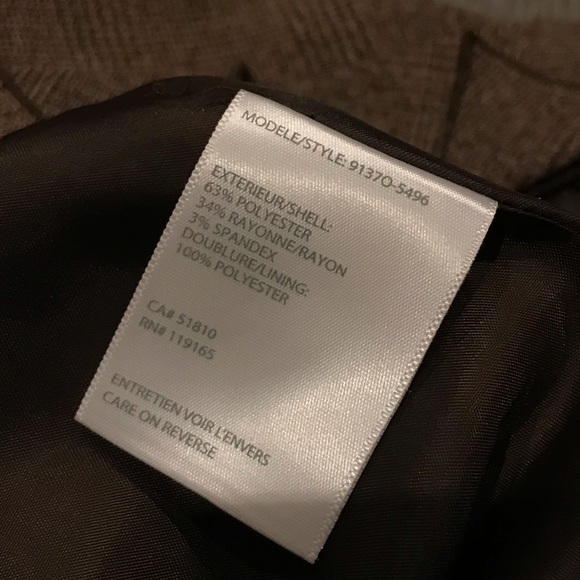 TRIBAL Ruffled Professional Blazer Plus Size - 14 - Picture 4 of 4